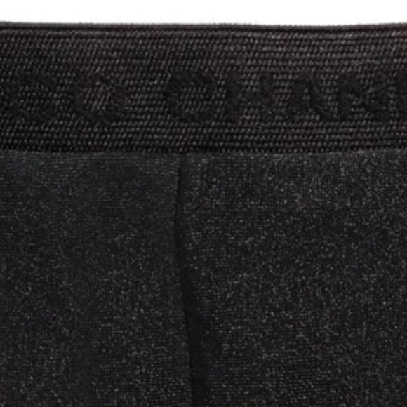 Chanel Black Satin Runway Leggings Bows & Cut-Outs Metiers D'Art 2021A FR 40 NWT - Picture 4 of 13